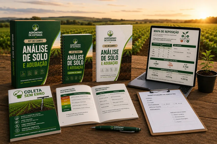 Kit de Campo — material completo